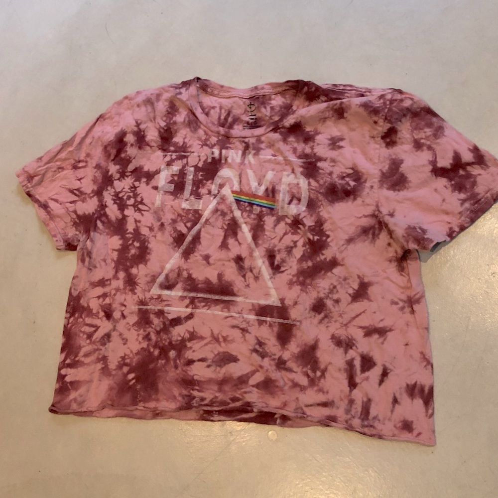 Pink Floyd tie dye t shirt